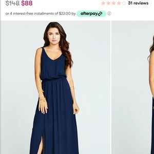 Showmeyourmumu bridesmaid dress